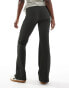 Фото #5 товара ONLY Sally high waist ribbed flared trousers in dark khaki