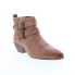 Фото #4 товара Roan by Bed Stu Ville F858025 Womens Brown Leather Ankle & Booties Boots