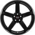Колесный диск литой Momo Five black matt polish 8.5x19 ET30 - LK5/112 ML79.6