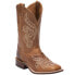 Фото #2 товара Justin Boots Llano Embroidered Square Toe Cowboy Womens Brown Dress Boots BRL21