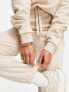 Фото #5 товара ASOS DESIGN basic slim jogger in oatmeal marl