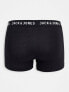 Jack & Jones 7 pack trunks in black M - фото #3