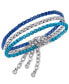 3-Pc. Set Color-Coated Link Bracelets, Created for Macy's