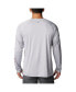 Фото #3 товара Men's Gray Alabama Crimson Tide Terminal Tackle Omni-Shade Raglan Long Sleeve T-shirt