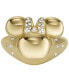 ფოტო #1 პროდუქტის Women's Disney x Fossil Special Edition Gold-Tone Stainless Steel Signet Ring