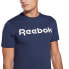 Фото #6 товара REEBOK Graphic Series Linear Read short sleeve T-shirt