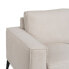Sofa Black Cream Nylon Polyester 175 x 86 x 81 cm