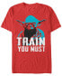 Фото #1 товара Star Wars Men's Classic Yoda Train You Must Short Sleeve T-Shirt