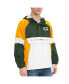 Фото #3 товара Men's Green Green Bay Packers Quarter-Zip Pullover Hoodie Jacket