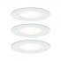 Фото #2 товара PAULMANN 934.78 - Recessed lighting spot - GU10 - 3 bulb(s) - LED - 2700 K - White