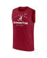 Фото #2 товара Men's Crimson Alabama Crimson Tide Primetime Legend Lock Up Performance Muscle Tank Top