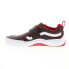 Фото #10 товара Vans Kyle Pro 2 VN0A4UW3REB Mens Burgundy Leather Lifestyle Sneakers Shoes