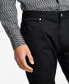 ფოტო #3 პროდუქტის Men's Five-Pocket Straight-Fit Twill Pants, Created for Macy's