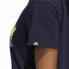 Women’s Short Sleeve T-Shirt Adidas Farm Print Graphic Dark blue
