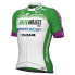 Фото #1 товара ALE Green Project-Bardiani CSF-Faizane PRO 2023 Short Sleeve Jersey