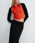 ფოტო #3 პროდუქტის Women's Midi Wrap Skirt