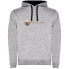 KRUSKIS Peaceful Two-Colour hoodie Серо-черный, 3XL - фото #1