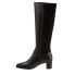 Фото #4 товара Trotters Kirby Wide Calf T2067-001 Womens Black Leather Knee High Boots