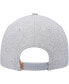 ფოტო #5 პროდუქტის Men's Heathered Gray Logo Altitude Snapback Hat