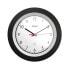 Фото #1 товара Часы настенные цифровые Mebus 19447 - Круглые - Черно-белые - Пластиковые - Современные - Батарейные