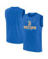 Men's Blue UCLA Bruins Primetime Legend Lock Up Performance Muscle Tank Top Синий, M - фото #1