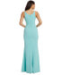 Iris High-Slit Evening Gown