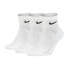 Фото #1 товара Спортивные носки Nike EVERYDAY CUSHIONED SX7667 100 B Белый
