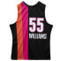 Mens Mitchell & Ness NBA SWINGMAN JERSEY - HEAT 05 JASON WILLIAMS