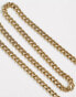 Фото #2 товара Seol + Gold 18ct gold vermeil curb chain necklace