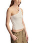 ფოტო #3 პროდუქტის Women's Asymmetric One Shoulder Sleeveless Top