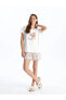 Фото #3 товара Пижама LCW DREAM Женская сорочка с шортами
