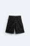 TEXTURED CARGO JORTS