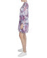 Фото #2 товара Women's Printed Pleated Dress