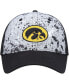 Men's Gray, Black Iowa Hawkeyes Love Fern Trucker Snapback Hat