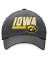 Фото #3 товара Men's Charcoal Iowa Hawkeyes Slice Adjustable Hat