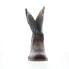 Фото #3 товара Double H Cliff Carry Pocket Roper 12" Mens Brown Cowboy Western Boots