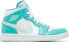 Фото #1 товара [DV2229-300] Womens Air Jordan Retro 1 Mid (W) 'Washed Teal'