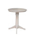 Фото #2 товара 30" Round Top Pedestal Table- 34.9"H