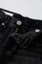 Фото #3 товара Джинсовые шорты с необработанными кромками ZARA