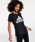Фото #2 товара Women's Essentials Logo Cotton T-Shirt, XS-4X