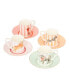 Animal Espresso Cup and Saucer, Set of 4