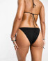 Фото #6 товара Weekday Cala bikini bottom in black