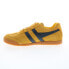 Фото #5 товара Gola Harrier Suede CMA192 Mens Yellow Suede Lace Up Lifestyle Sneakers Shoes 8