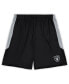 Men's Black Las Vegas Raiders Big Tall Team Logo Shorts Черный, XLT - фото #2