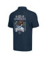 Фото #3 товара Men's Navy Dallas Cowboys Tidal Kickoff Camp Button-Up Shirt