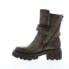 Фото #5 товара A.S.98 Hersh A82206-301 Womens Green Leather Zipper Casual Dress Boots 6