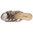 Фото #4 товара VANELi Brogan Metallic Slide Womens Size 5.5 N Casual Sandals 310120