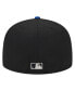 Фото #2 товара Men's Black Toronto Blue Jays Metallic Camo 59FIFTY Fitted Hat
