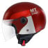 Фото #2 товара MT Helmets Street S Inboard open face helmet