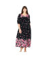 ფოტო #1 პროდუქტის Plus Size Only Necessities Print Lounger